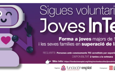 #JovesInTech: formación tecnológica para jóvenes y sus familias. Se buscan voluntarios/as